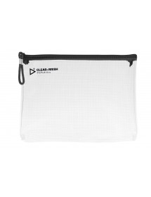 KCK PLAY CLEAR+MESH BAG A5-BLACK